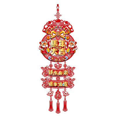 2026马年新年入户门客厅挂件装饰