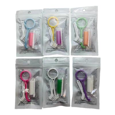 3件套正畸咬胶小刷子牙套摘取器咬咬胶棒矫正牙齿专用改善牙套脸
