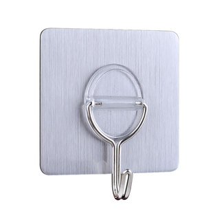 免打强力粘胶挂厨房承重吸盘挂勾浴室粘钩子无痕免打孔粘钩挂钩