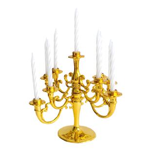 版权韩国ins创意mini迷你塑料烛台生日蜡烛网红派对布置蛋糕装饰