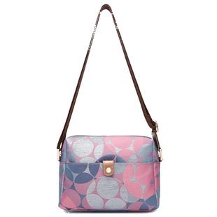 盛装舞步时尚休闲斜跨女迷你小方包旅游新潮流帆布背包斜挎包116