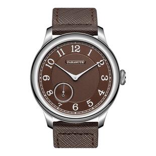 【新年礼物】法拉苏蒂薄腕表复古小三针男表80时长动力手动机械表