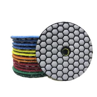 万佳利干磨片大理石石材抛光翻新磨片金刚石水磨片角磨机干抛磨片