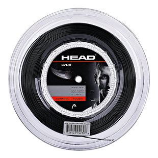 HEAD海德网球线Hawk Touch Lynx六角聚酯硬线舒适控制旋转大盘线