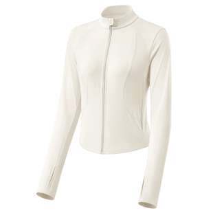 蕉下双C防晒衣修身立领运动外套女款收腰显瘦冰丝凉感连帽防晒服