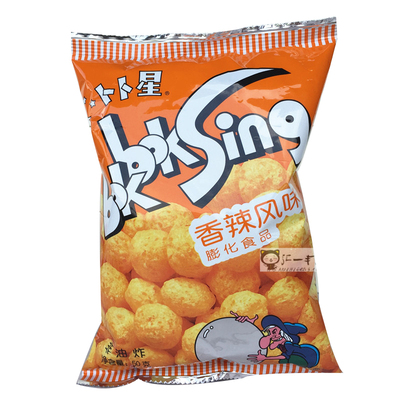 卜卜星香辣烧烤味50克怀旧食品