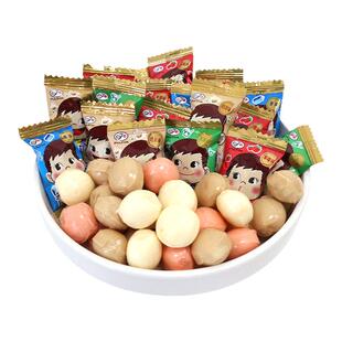 不二家香醇牛奶糖散装糖果喜糖水果味网红解馋小零食小吃休闲食品