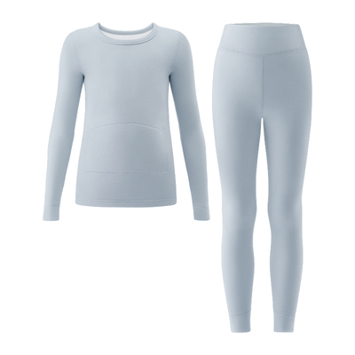 蕉内小热皮303+++男女童7A抗菌分区保暖套装秋衣秋裤双面抓绒