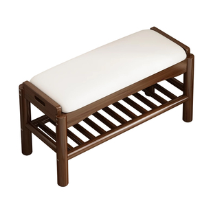 实木换鞋凳门口家用玄关极窄小穿鞋凳高端入户可收纳鞋柜坐凳一体