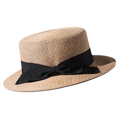 【送防风绳】大头围草帽女2025