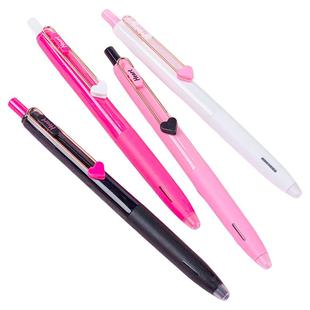 柯林心动减震笔按动中性笔ins风高颜值女生学生考试刷题专用cs头双珠速干笔芯圆珠笔顺滑张艺兴同款签字黑笔