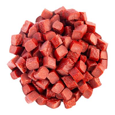 纯牛肉粒1000粒仅6.7元！训犬