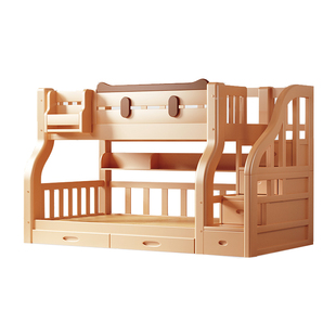 全实木上下铺双层床经济型床子母床儿童床高低床双层床两层上下床