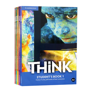 原版进口剑桥Cambridge Think Starter 1 2 3 4 5级别学生书+练习册思维KET/PET考试教辅外语初中高中英语教材think第一版/第二版