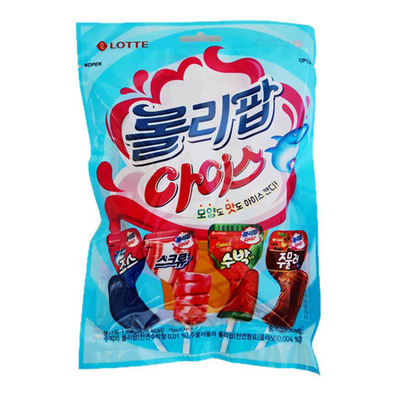 韩国进口乐天冰激凌棒棒糖