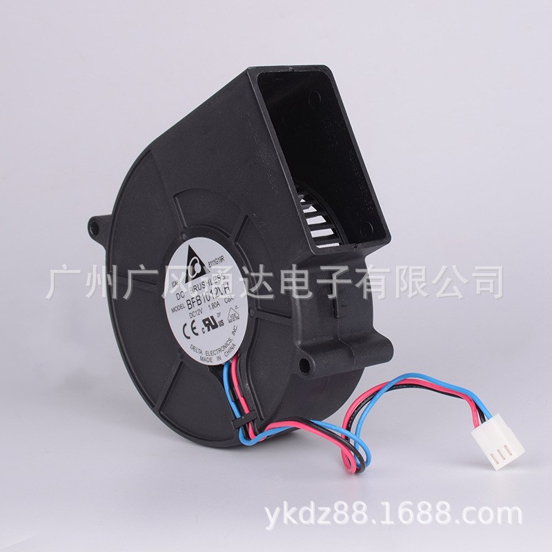 973312V1.8A烧烤炉鼓风机烧烤风机量BFB1012VH抽风机暴力大风