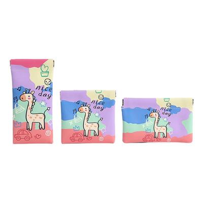 可爱自动闭合紧口收纳包有线耳机数据线随身袋便携手机弹片保护套