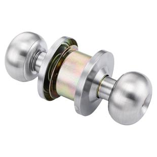 球形门锁木家具通用型钥匙卧室房内卫生间厕所不锈钢防盗老式开