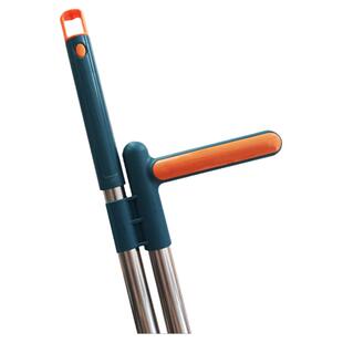 扫把簸箕加厚塑料手柄把手配件加长不弯腰19MM22MM不锈钢螺纹杆子