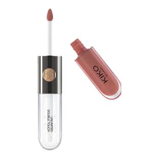 kiko双头唇釉唇蜜103 127 128镜面奶茶豆沙色透明玻璃唇彩嘟嘟唇