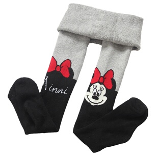 春秋儿童连裤袜女童打底裤秋冬加厚纯棉宝宝丝袜连体袜中大童袜子