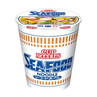 整箱NISSIN日清方便泡面日本风味合味道海鲜面即食速食杯面12杯