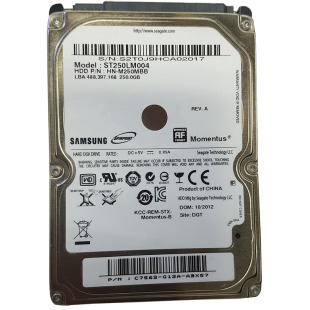 全新原装三星2.5寸5400转250笔记本电脑硬盘SATA串口机械工控机床