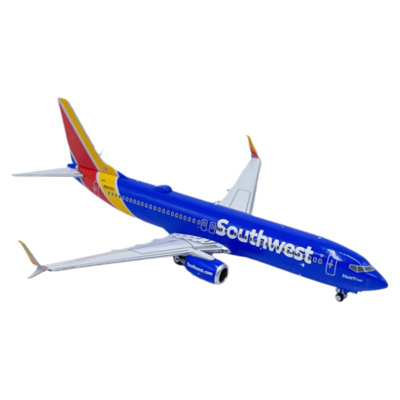 20CM东方航空波音737飞机模型带轮子合金静态客机DHL上海深圳海南