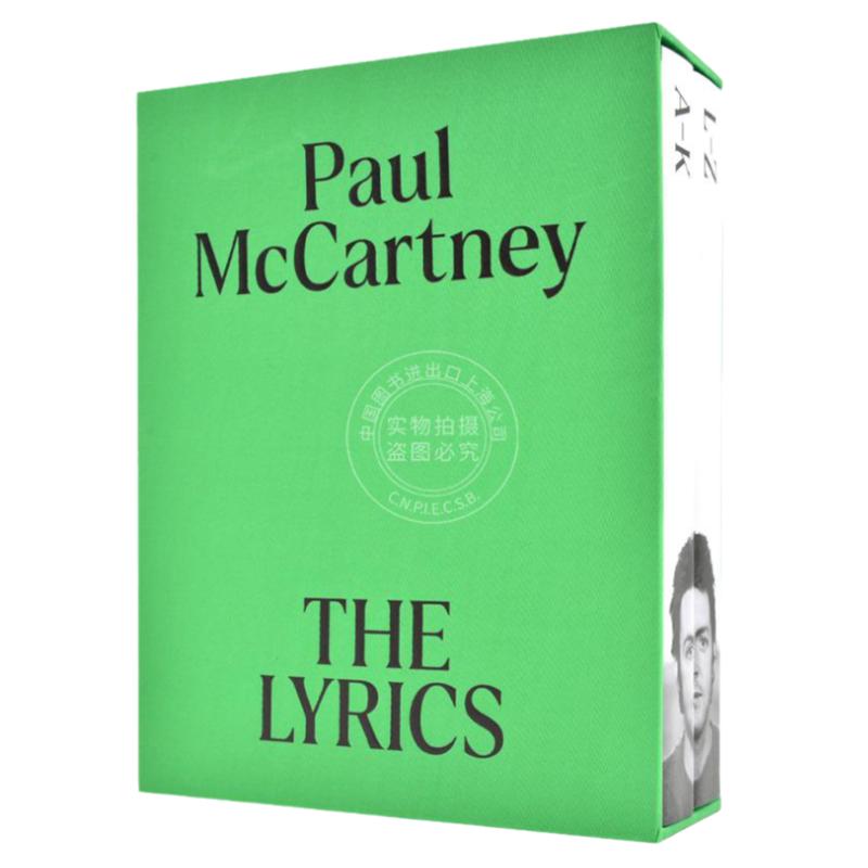 现货 甲壳虫乐队 保罗麦卡特尼歌词全集 英文原版 The Lyrics: 1956 to the Present Paul McCartney The Beatles