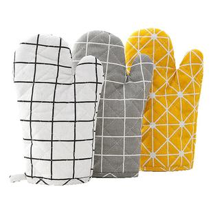 家用隔热手套烤箱烘焙防烫隔热耐高温厨房蒸箱铁锅微波炉专用手套