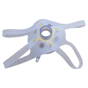 呼吸机麻醉机配件硅胶四头带 成人 儿童通用型 麻醉面罩固定带