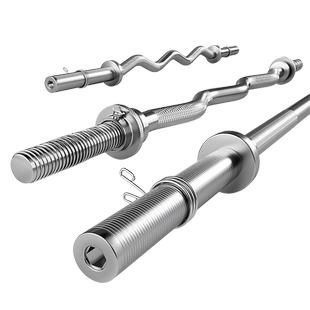 专业直奥杆杠铃曲杆弯杆哑铃片二头弯举重深蹲男士家用健身卧推女