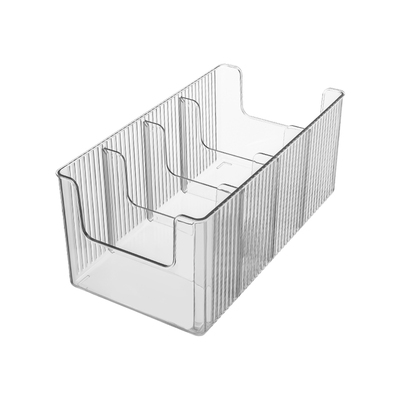 可伸缩抽屉收纳盒内置分隔透明