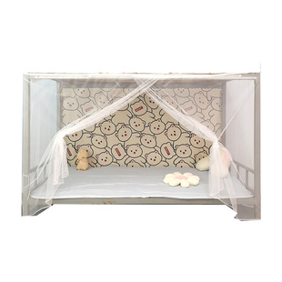 魔术贴蚊帐防蚊 下铺自粘纱帐纱帘 宿舍上铺粘贴床帘蚊帐加高定制