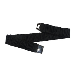 羽绒服女款腰带收腰显瘦新款大衣外套懒人连衣裙腰部装饰束腰黑色