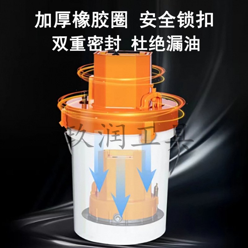 电动黄油机24v 220v全自动挖机专用打黄油注油器货车润滑脂高压
