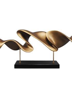 售楼处雕塑大摆件酒店抽象现代