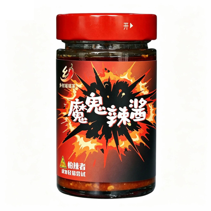 魔鬼辣酱拌饭拌面涮涮辣