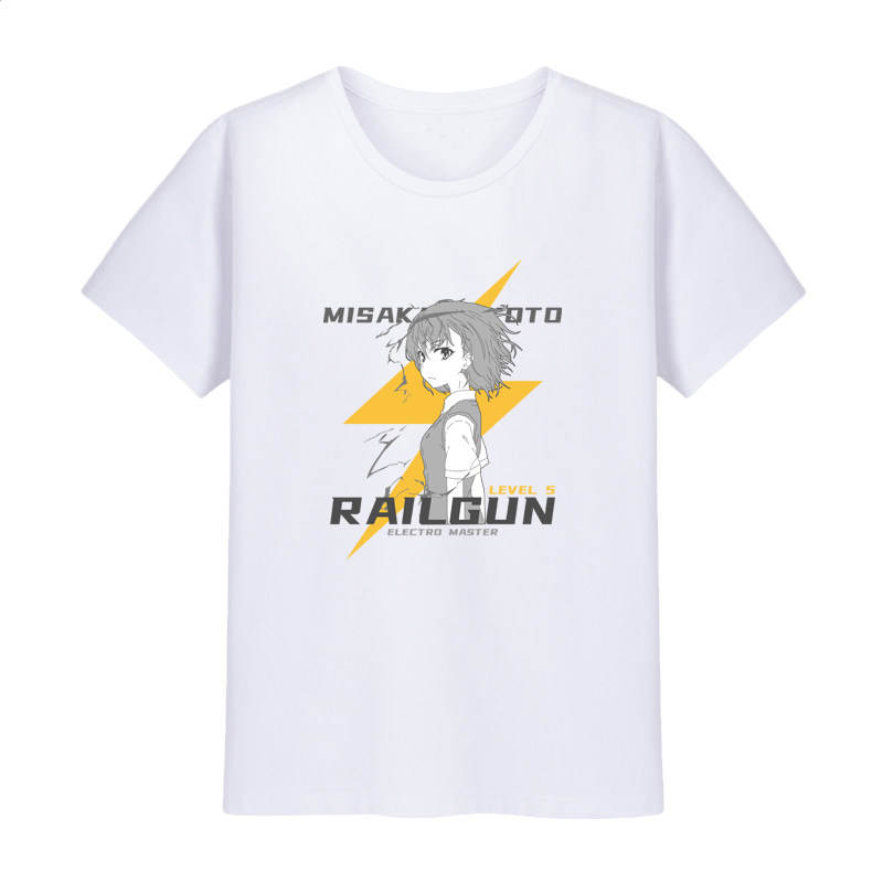 纯棉短袖T恤御坂美琴夏季衣服