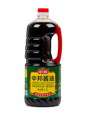 中邦特级酱油1.7l酿造蘸鲜味