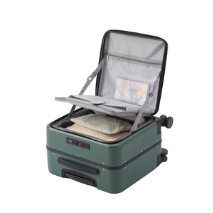 前开盖可登机行李箱女小型轻便18寸旅行箱小号20寸免托运拉杆箱男