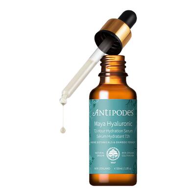 Antipodes进口Maya72小时透明质酸保湿精华提亮肤色保湿滋润30ml