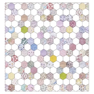 拼布DIY百家被祖母拼布被田园碎花纯棉布料材料包