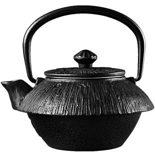 日本龙颜堂南部铁壶梅花小号铸铁壶纯手工老铁壶急须壶家用泡茶壶