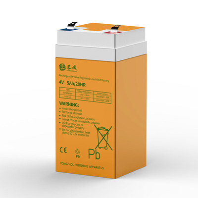 蓉城电子秤电池通用4v4ah电子称蓄电池台秤专用配件家用商用电瓶