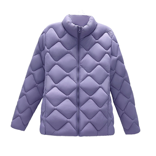 羽绒棉服新款妈妈女装轻薄棉外套2025冬季中老年外套显瘦短款棉袄