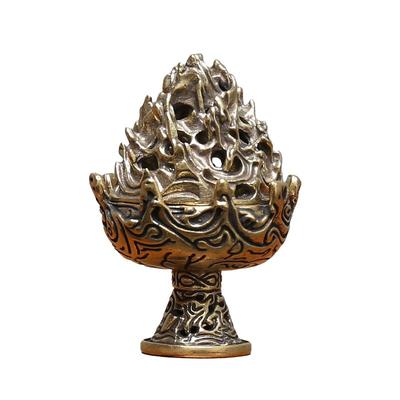 黄铜博山炉塔香倒流香熏香炉器具