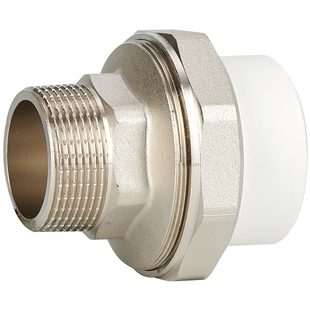 百战阀门黄铜加厚20 25 4分6分ppr外丝活接PPR铜活接水管接头配件