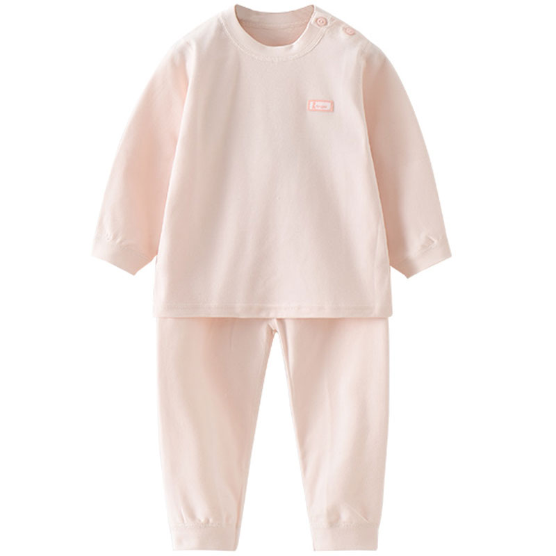 童泰婴幼儿秋衣秋裤套装纯棉无骨宝宝贴身内衣衣服春官方正品2930