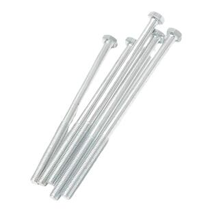 镀锌加长外六角螺栓超长特长全牙螺丝穿墙螺杆M6-M16*20/150/300